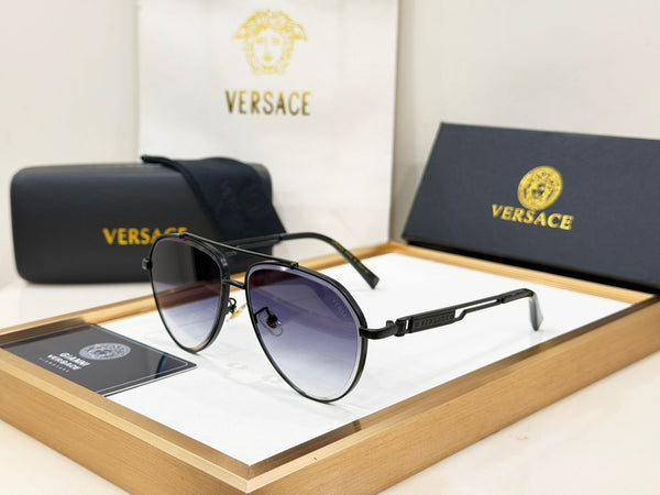 Premium Aviator Sunglasses for Men UV Protection Luxury Metal Frame