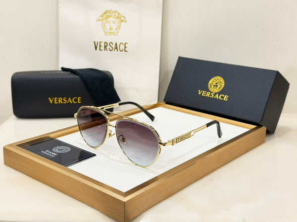 Premium Aviator Sunglasses for Men UV Protection Luxury Metal Frame