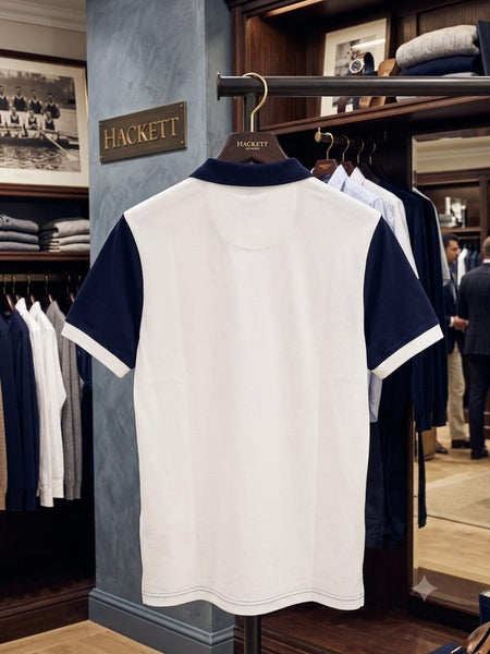 Men's Navy Blue Polo T-Shirt Premium Classic Fit Casual Polo