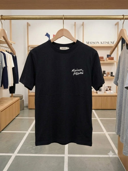 Men’s Premium Minimalist Black Half Sleeve T-Shirt