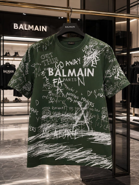 Branded  Luxury Casual Half Sleeve Drop Shoulder T-Shirt