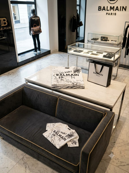 Elegant Brand Signature Streetwear Over sized T-Shirt