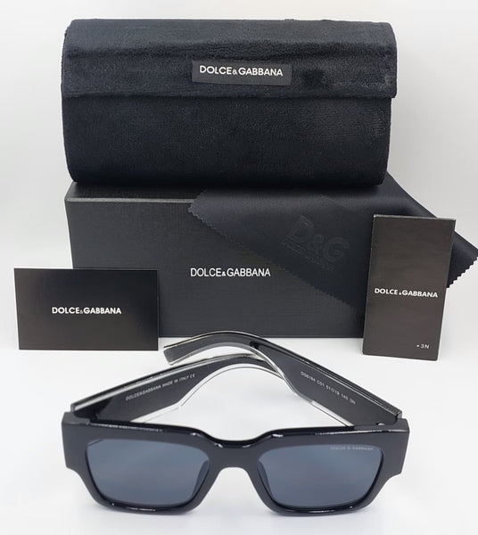 Premium Black Square Sunglasses –Stylish Men's Eyewear