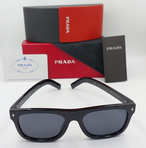 Premium Black Rectangular Sunglasses – Luxury UV Protection Eyewear