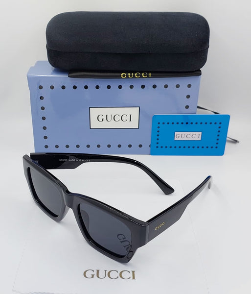 Premium Black Rectangular Sunglasses  Stylish UV Protection Eyewear
