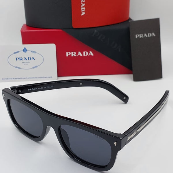 Premium Black Rectangular Sunglasses – Luxury UV Protection Eyewear