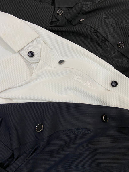 Premium Embroidered Logo Full Sleeve Polo Shirt for Men