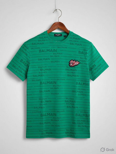 Premium Green Logo Print T-Shirt for Women – Soft Casual Tee