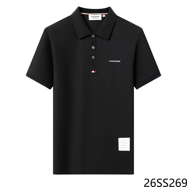 Premium Black Branded  Classic Polo T-Shirt