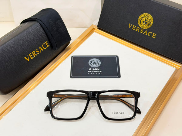 Premium Square Eyeglass Frame Stylish Full-Rim Optical Glasses