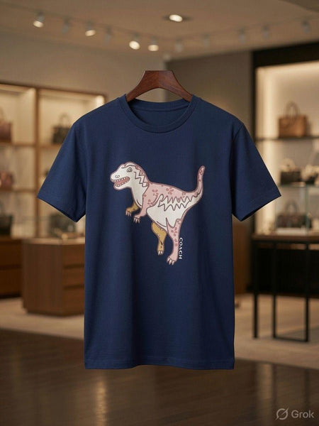 Premium Dino Print  T-Shirt – Casual Everyday Wear For Women
