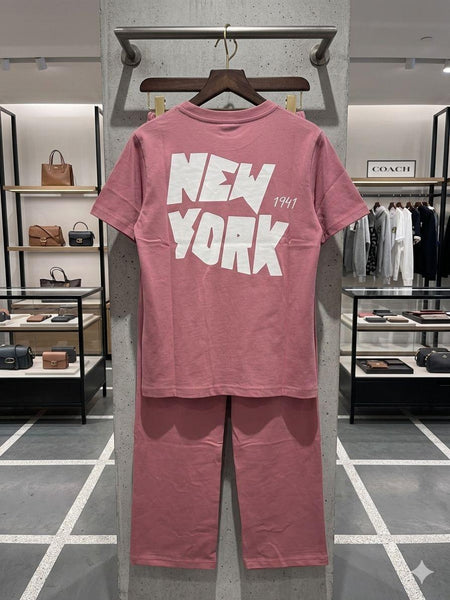 Women's Premium Pink Lounge Wear Co-Ord Set