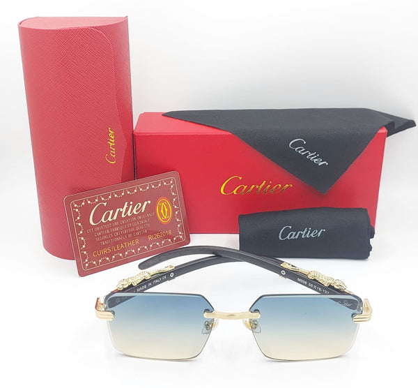Luxury Rimless Gradient Sunglasses for Women| Premium UV Protection Eyewear