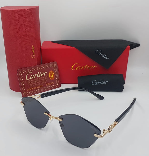 Luxury Rimless Gradient Sunglasses for Women| Premium UV Protection Eyewear