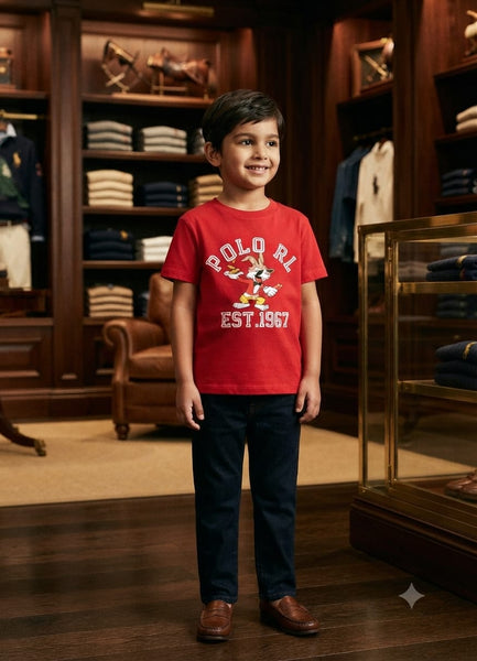 Kids Graphic Print  T-Shirt – Soft, Stylish & Comfortable Casual Wear