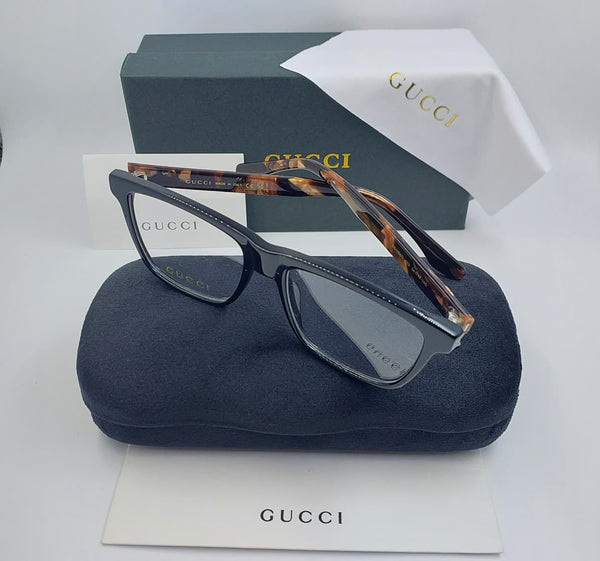 Premium Black Rectangular Full-Rim Eyeglasses Frame for Men & Women