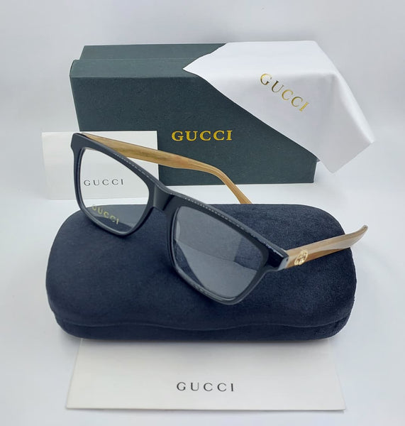 Premium Black Rectangular Full-Rim Eyeglasses Frame for Men & Women