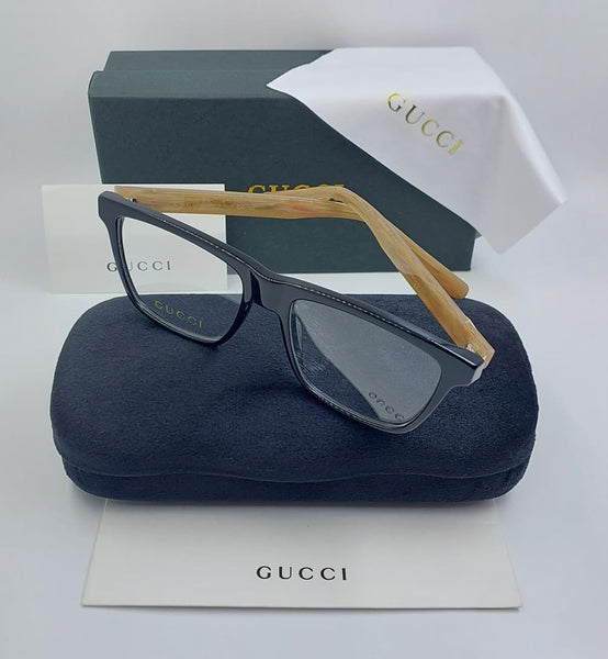 Premium Black Rectangular Full-Rim Eyeglasses Frame for Men & Women