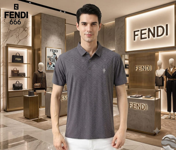 Men's Premium Brand Monogram  Polo T-Shirt Stylish Casual & Smart Fit Polo