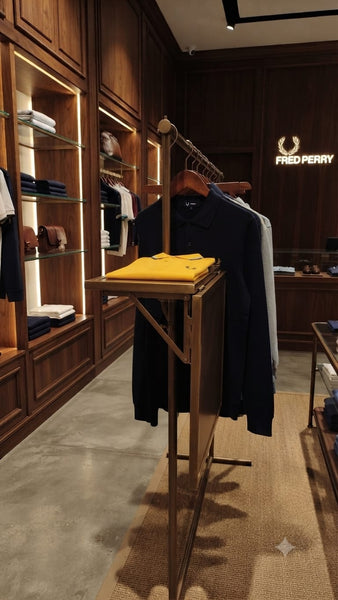 Fred Perry Men's Mustard Yellow Premium Polo T-Shirt