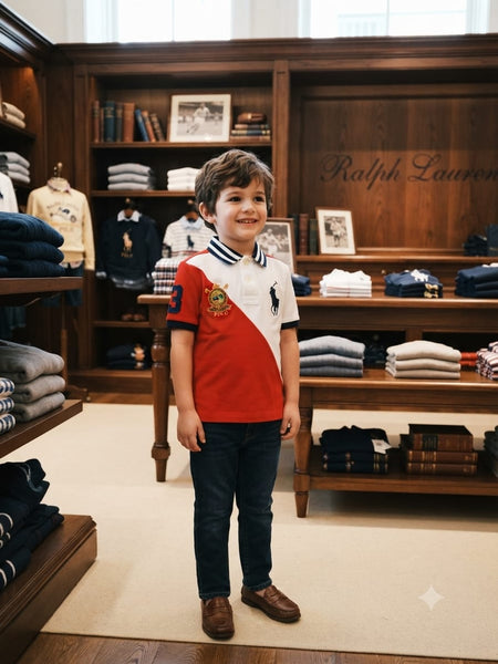 Imported Kids Polo T-Shirt – Premium Classic Fit