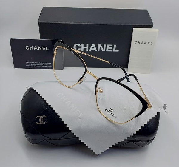 Premium Square Metal Frame Eyeglasses – Stylish Lightweight Eyewear for Women