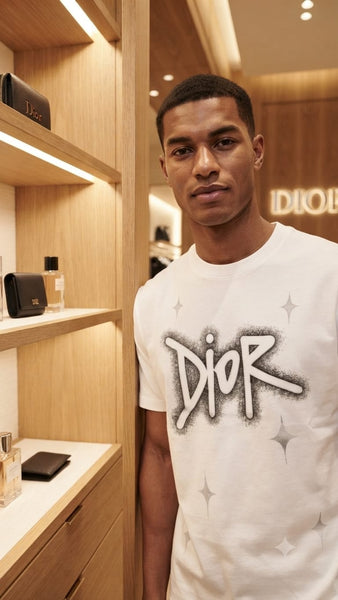 Premium Graphic Drop Shoulder  T-Shirt Stylish Casual Round Neck Tee for Men