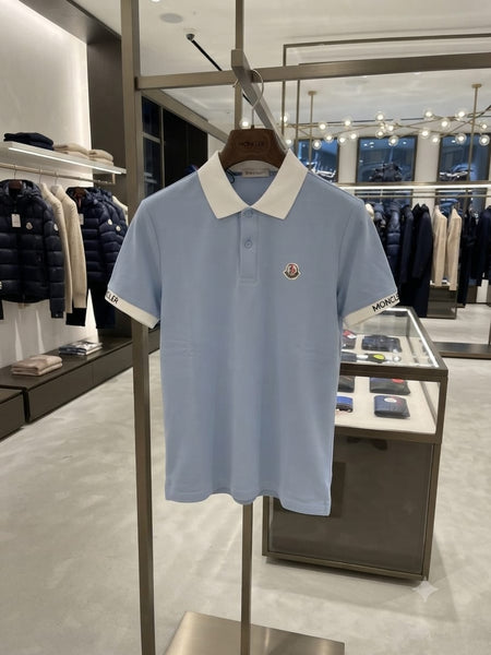 Premium Sky Blue Polo T-Shirt for Men Classic Regular Fit Casual Wear