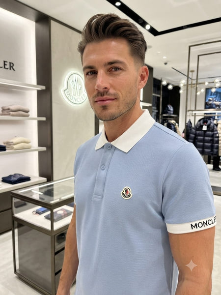 Premium Sky Blue Polo T-Shirt for Men Classic Regular Fit Casual Wear