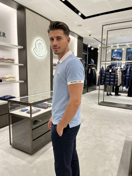 Premium Sky Blue Polo T-Shirt for Men Classic Regular Fit Casual Wear