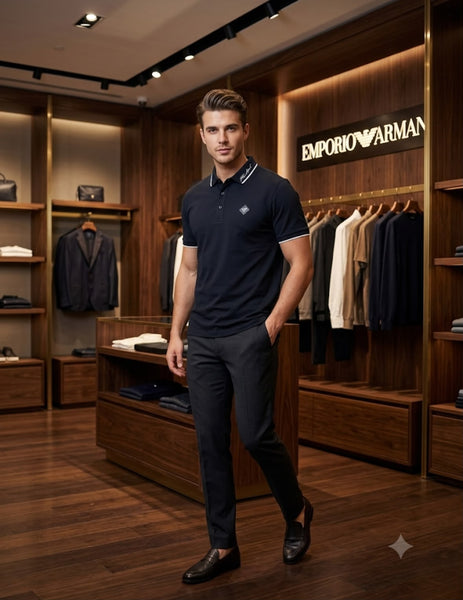 Premium Men's   Polo T-Shirt Classic Regular Fit Casual Polo