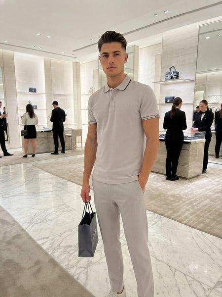 Men's Premium Solid Polo T-Shirt Classic Fit Half Sleeve Casual Wear
