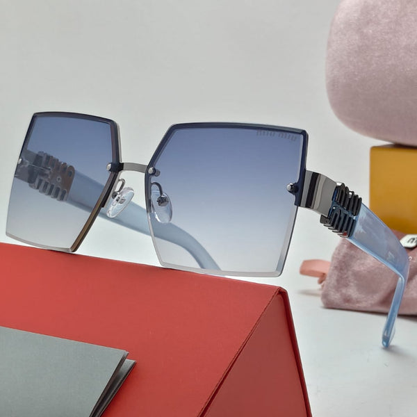 Luxury Square Gradient Sunglasses for Women Premium UV Protection Fashion Eyewear