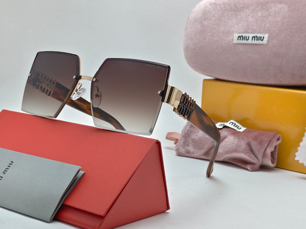 Luxury Square Gradient Sunglasses for Women Premium UV Protection Fashion Eyewear