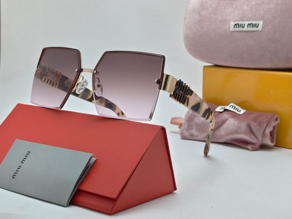 Luxury Square Gradient Sunglasses for Women Premium UV Protection Fashion Eyewear