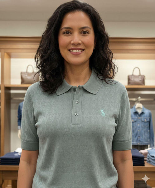 Premium Solid Polo T-Shirt Classic Collar Casual Wear with Elegant Logo Design