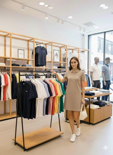 Women Polo Shirt Dress Stylish & Comfortable Casual Wear