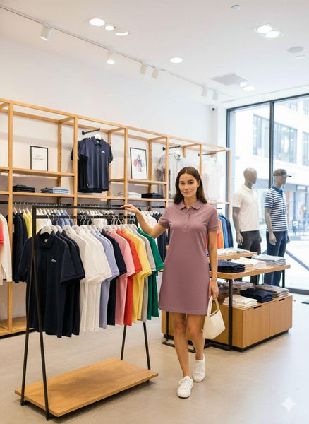 Women Polo Shirt Dress Stylish & Comfortable Casual Wear