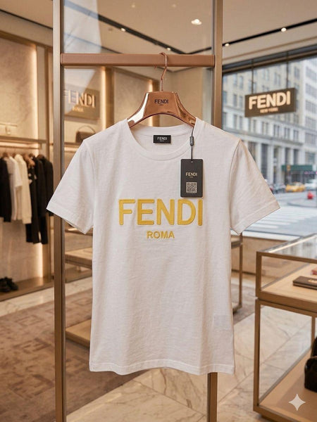 Women White Logo Print T-Shirt – Stylish Casual Everyday Wear