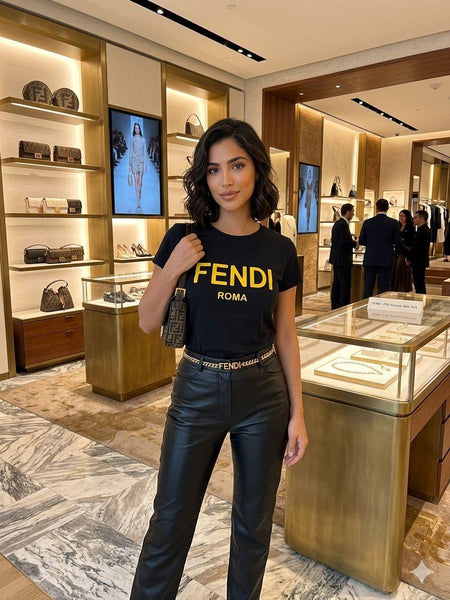 Premium Black Logo Print T-Shirt – Stylish Casual Everyday Wear