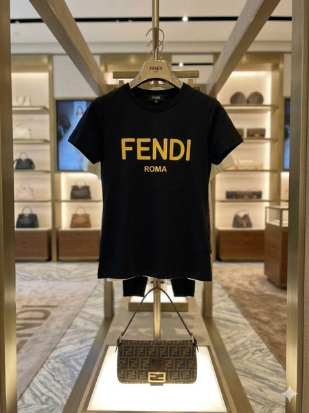 Premium Black Logo Print T-Shirt – Stylish Casual Everyday Wear