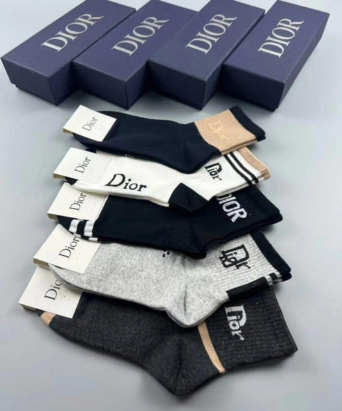 Luxury Designer Long Socks Soft, Breathable & Comfortable Everyday Wear