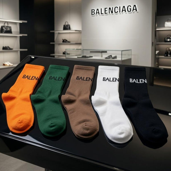 Premium  Long Socks Soft, Breathable, Stretchable & Comfortable Daily Wear (5 Colors)