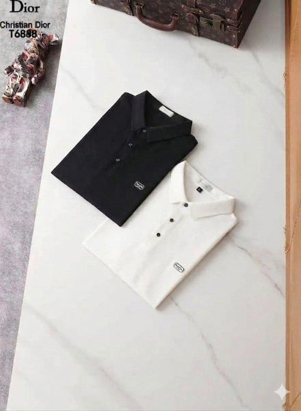 Luxury Men's Solid Polo T-Shirt – Premium Look | Regular Fit | Half Sleeve