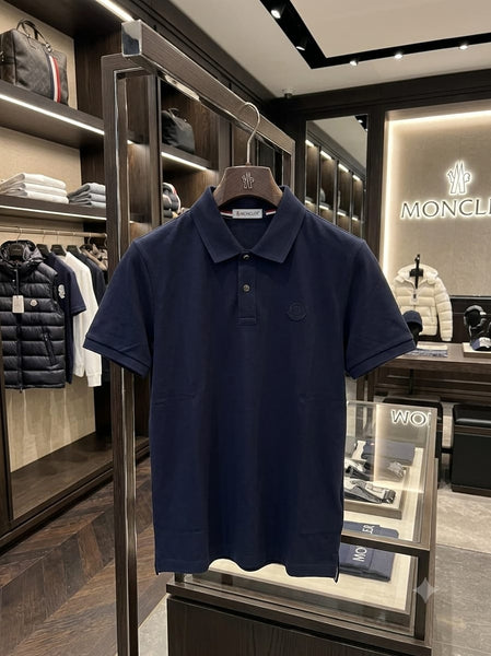 Premium Men's Navy Blue Polo T-Shirt | Regular Fit | Half Sleeve Casual Polo