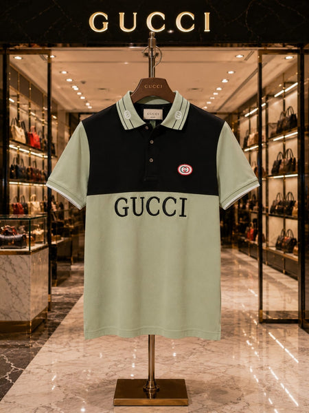 Premium Color Block Polo T-Shirt for Men | Casual Polo Tee