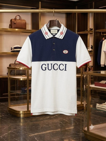 Premium Men's Color Block Polo T-Shirt | Regular Fit