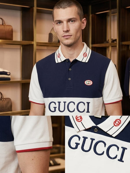 Premium Men's Color Block Polo T-Shirt | Regular Fit