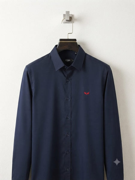 Premium Men's Solid Full Sleeve Formal Shirt