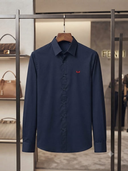 Premium Men's Solid Full Sleeve Formal Shirt